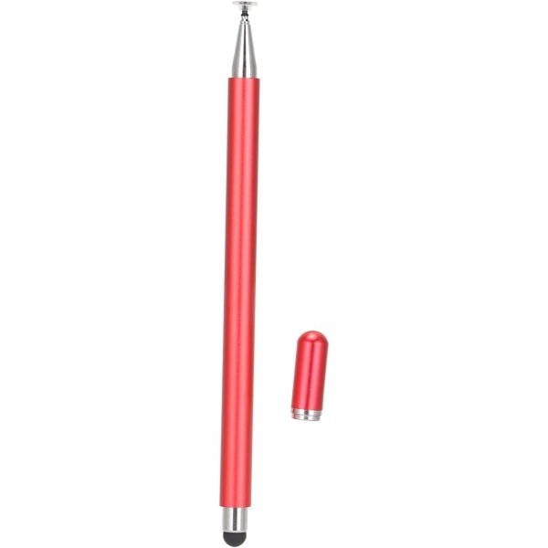 Kapacitiv Stylus Penna Aluminiumlegering Kapacitiv Stylus Penna Hög känslighet Universal Mobiltelefon Surfplatta Pekskärm Cfor OMPuter Pen (röd)