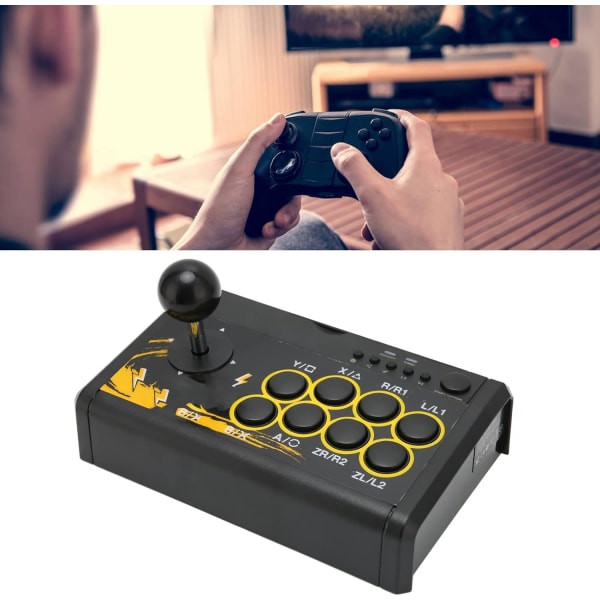 Arcade Stick USB Wired Gaming Joystick Abs USB Wired Game Joystick Retro Arcade Fighting Controller Spelkonsol Gamepad För Ps3 För Ps4 För Switch