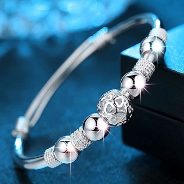 Damarmband Pärlarmband, justerbart pärlarmband Armband Charm Smycken Present till flickvän Flickans bästa vän