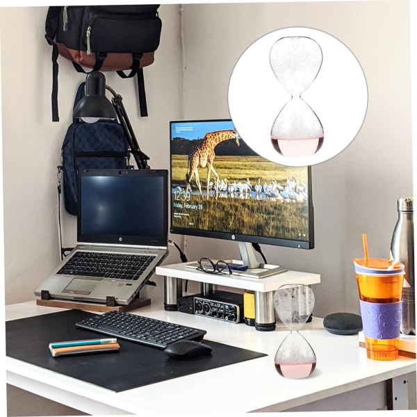 Timglas Asmr Stuff Ooze Tube Sandglas Klocka för rörelse Timglas Timer för Kristalldekor Påskleksaker Timer Bubble Mini Blandad Vätska Utomhus Barn