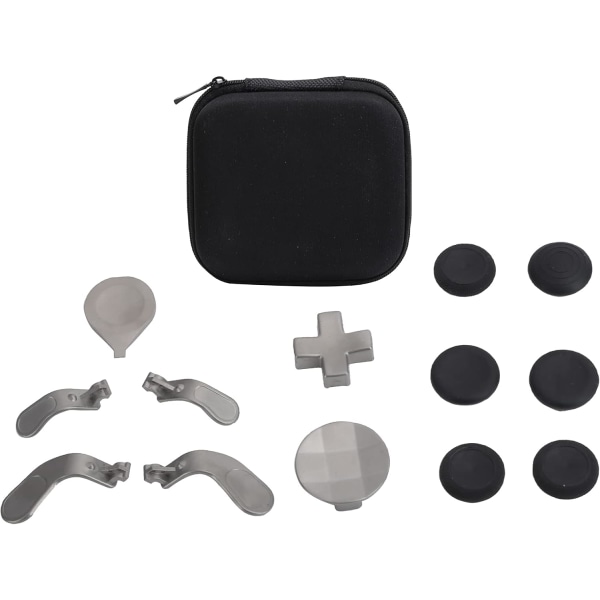 Xbox Elite Controller Elite Series 2 Controller Tillbehör Metall Silikon Spelkontroller Knapp Paddlar Set Gamepad tumstickor för Xbox One Elite