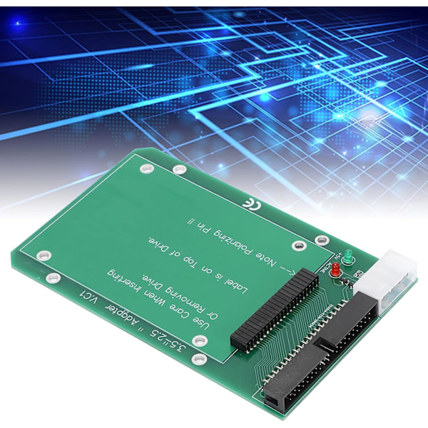 44 IDE till 40 stifts adapter PCB Adapter IDE till Pata Antibackinsert Design Widely Application Port Conversion Board för säkerhetskopiering av data