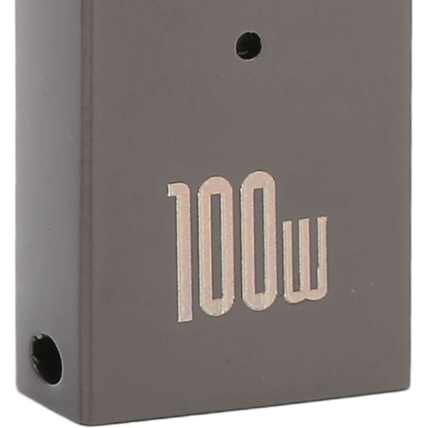 Pd Converter Pc, Aluminiumoy 100W 5A Pd Converter Typ C Hona Till Hane 4,5X3,0Mm Aluminiumoy Shell Pd Laddningsadapter För Laptop Pd Typ C Adapter