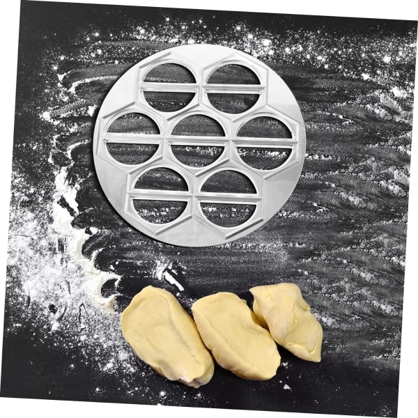 Dumpling Form Ryska Ravioli Pelmeni Press Ravioli Press Empanada Maker Machine Metall Pelmeni Molds Dumpling Shaper Hem Verktyg Aluminiumlegering