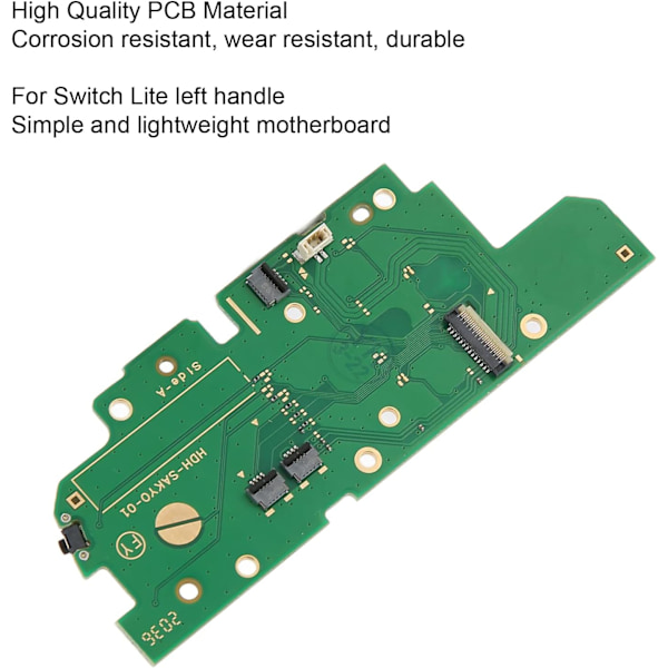 För Nintendo Switch Lite Moderkort Höger sida För Nintendo Switch Moderkort Pcb Vänster Side Button Board Pcb Korrosionsbeständigt utbyte