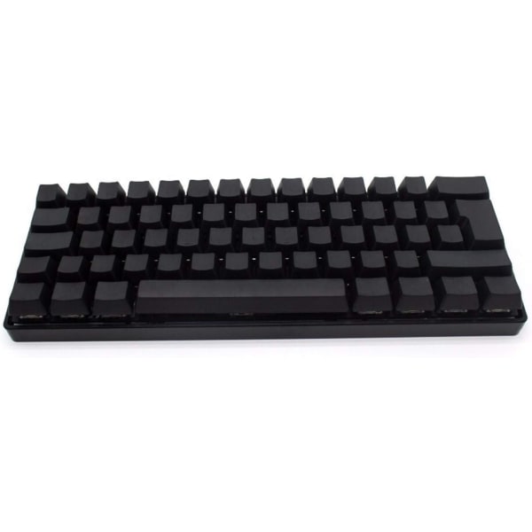 Vit Svart Grå Orange Grön Gul Blank Tjock PBT Profil 62 Key ISO 61 ANSI Keycaps För MX Switchar Mekaniskt tangentbord (axelkropp: Lägg till
