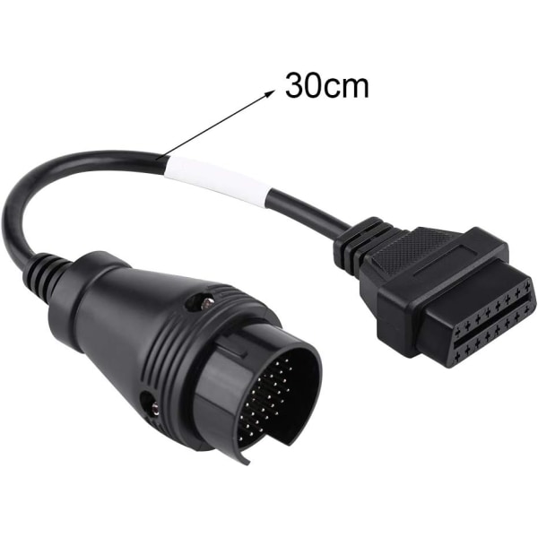 38 stift till 16 stift OBD2 Adapter Connector Diagnostisk kabel för Iveco Truck