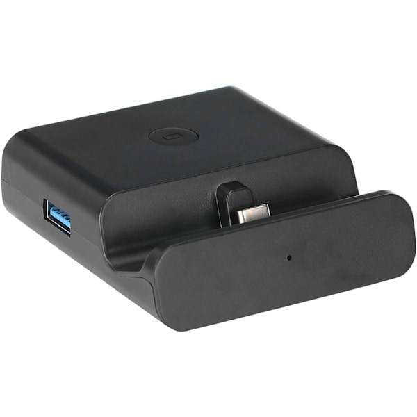 Adapter Dock För Switch Adapter Dock För Switch Abs Svart HDMI Video Converter Adapter För Switch Lite Bärbar Tv Adapter Mini Laddningsdocka Stativ