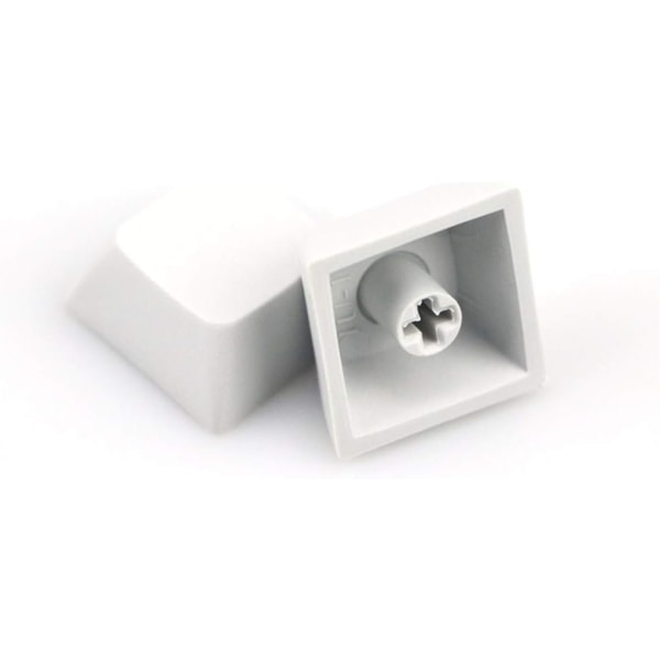Pbt Keycap XDA 1u Mixed Color Grey Keycaps för switchar Gaming Mekaniskt tangentbord (axelkropp: 12 st, färg: ljusgrå)