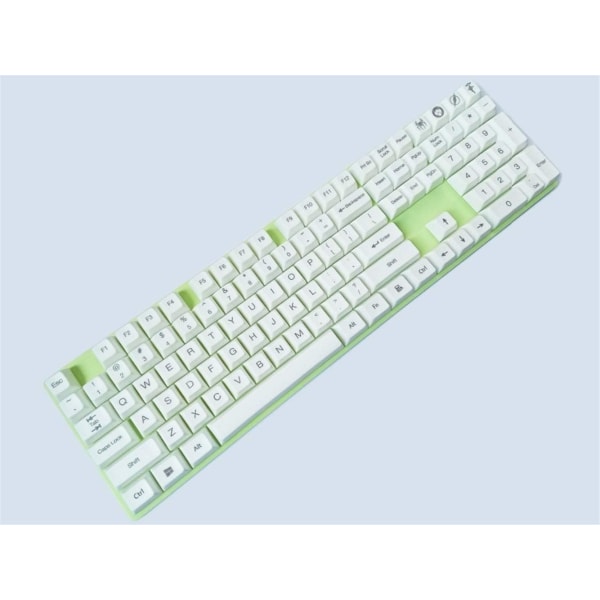 108-tangenters SA Contour Thick PBT Keycap, Standard ANSI Top Etsed Eller Blank, För växling av mekaniskt tangentbord (Färg: Blank)