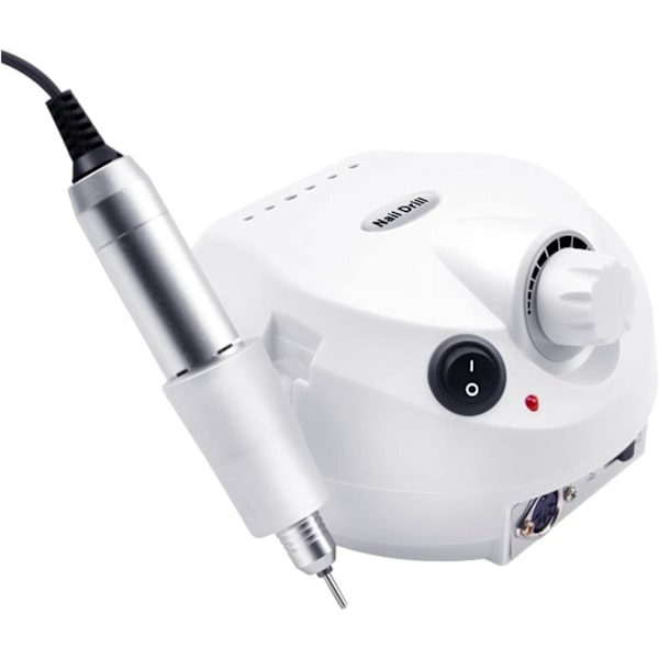 35000 RPM Elektrisk nagelborrmaskin set för pedikyr nagelfilsverktyg Nail art pedikyr naglar verktygssats (färg: 20W