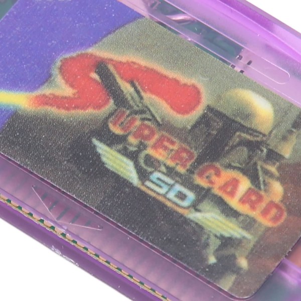 Game Flash Memory Card Video Games Minneskort för GBA för GBA SP för GBM Burning Card Game Flashcards Mini Super Card Support Minneskort