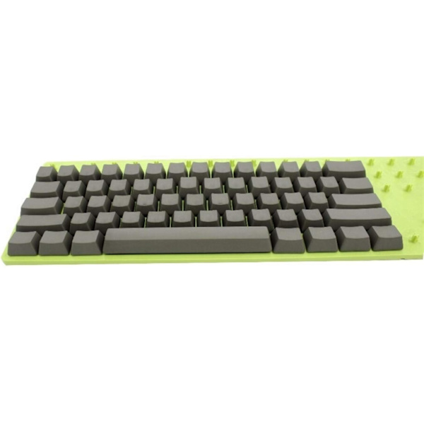 Vit Svart Grå Orange Grön Gul Blank Tjock PBT Profil 62 Key ISO 61 ANSI Keycaps För MX Switchar Mekaniskt tangentbord (axelkropp: