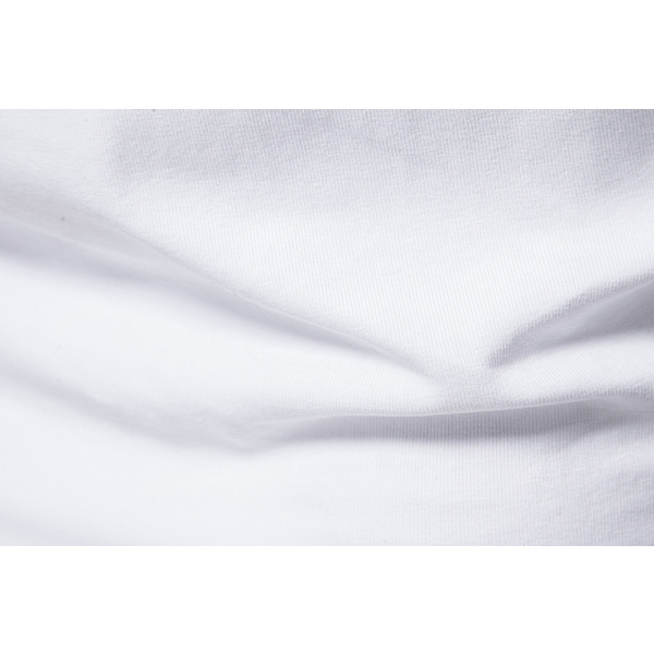 Herrar Långärmad Rutig Patchwork Lapel Casual Skjorta White M