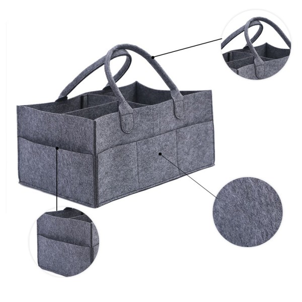 Barnkammare förvaringsfack och organizer för blöjor och baby , 33*23*18cm WPJ-3