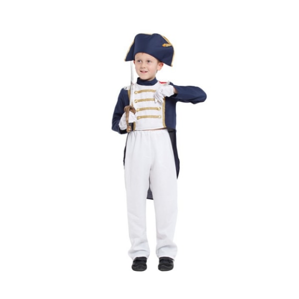 Pojkar Halloween Napoleon Kostym Barn Fancy Dress L