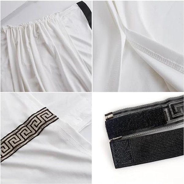 Grekisk Toga Kostym för Par (Man & Kvinna) Men XL