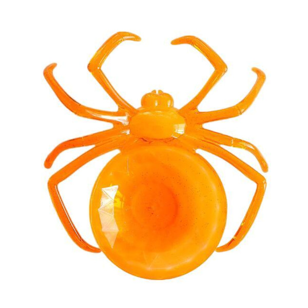 Halloween Spindel Fruktfat Bordpynt Orange