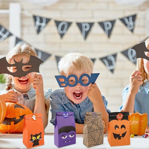 80 kpl Halloween-karkkipusseja, Halloween-herkkupusseja