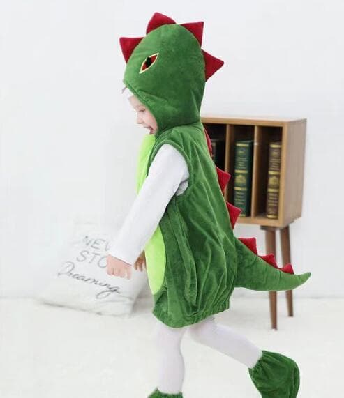 Dinosaur Kostumer Til Børn Green S