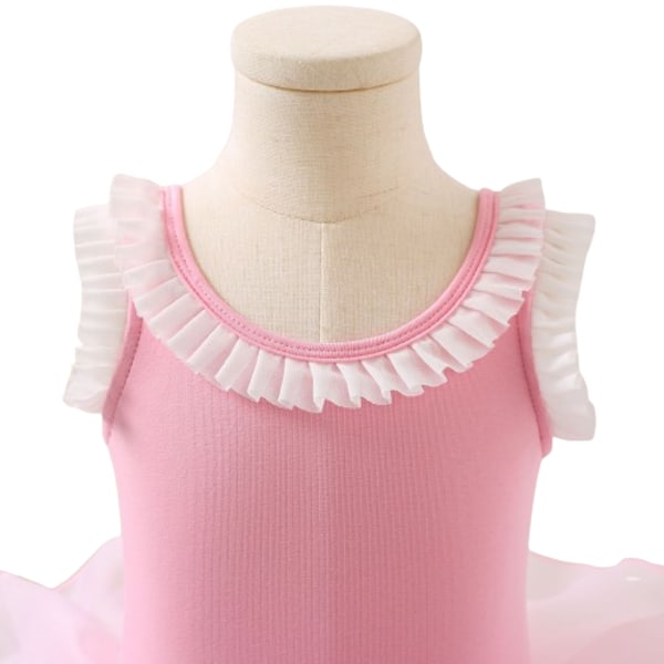 Leotard for jenter - Balletdans Tutu-skjørt-kjole 110cm