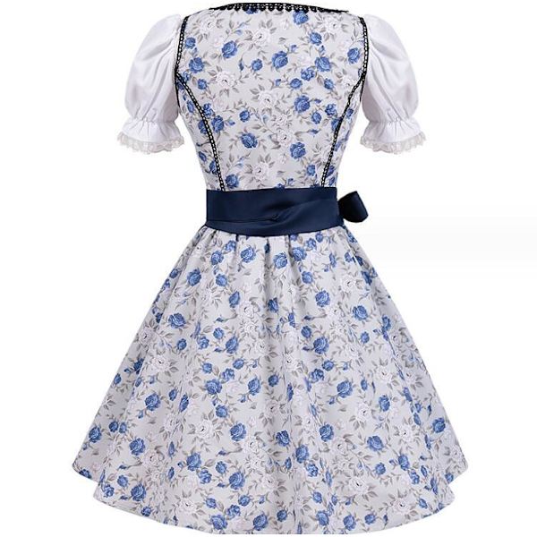 Naisten Oktoberfest-asu Halloween Cosplay-palvelijan asu 2XL