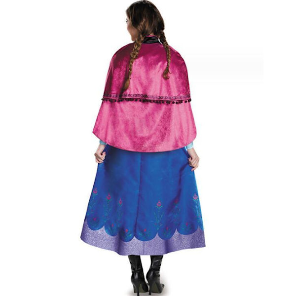 Prinsesse Anna Kjole Halloween Cosplay Kostume S