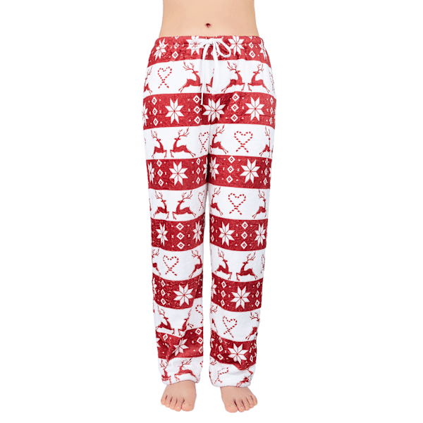 Julepyjamas for kvinner - Bukser med snor Style1 L