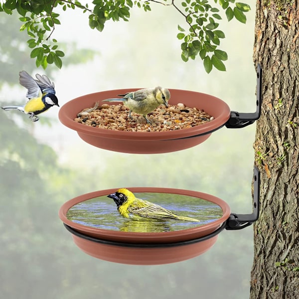 Hummingbird-syöttölaite Ulkokäyttöön Puutarhaan Kolmikerroksinen Hummingbird-syöttölaite 2 layers