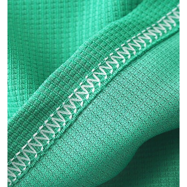 Sommarset för pojkar, kortärmad t-shirt med bokstavstryck och shorts light green 110