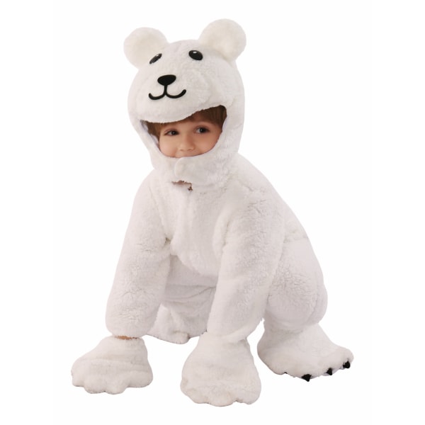 Isbjörnsdräkt för barn, Jumpsuit för barn från Arctic Polar Bear L
