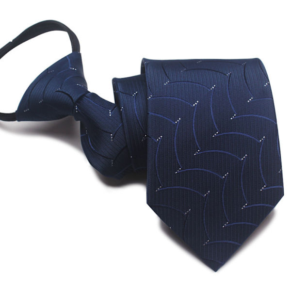 Klassisk Silke Slip til Mænd Vævet JACQUARD Halsbind LD-4