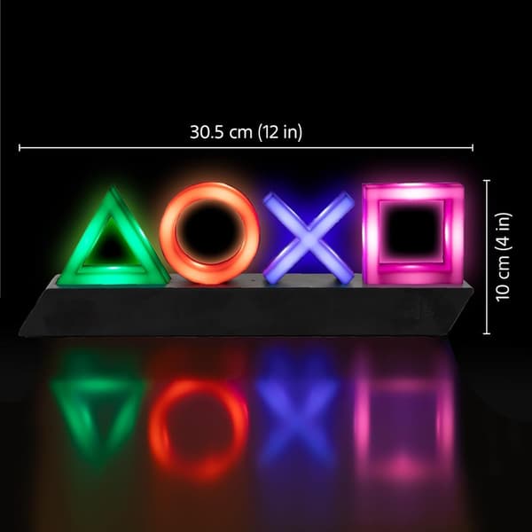 Playstation Controller Ikonlys med 3 Lystilstande Q1