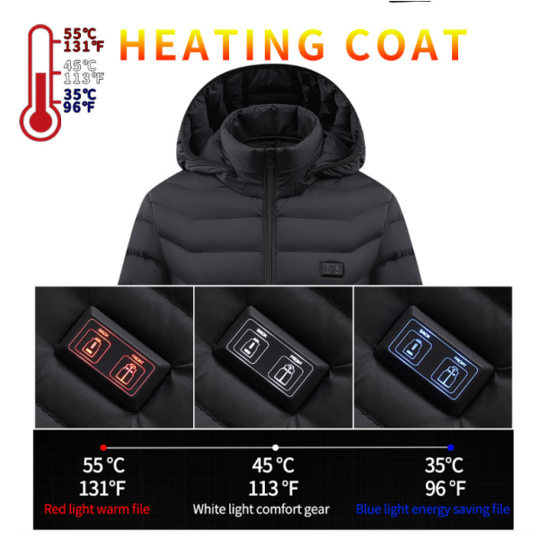 Dam Smart Heating Bomullskläder USB M