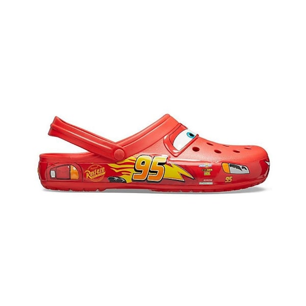 Unisex Vuxen Pixar Bilar McQueen Träsko red 38