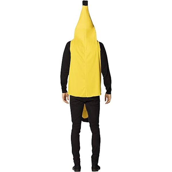 Tilltalande Banankostym för Vuxna Deluxe Set