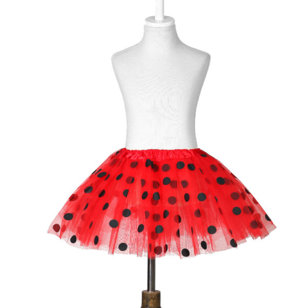 Girls Balett Tutu Kids Dress Kjol Set red