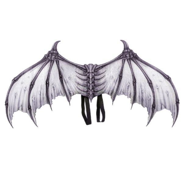Halloween Devil Bone Wings Vikbara Party Cosplay Wings white