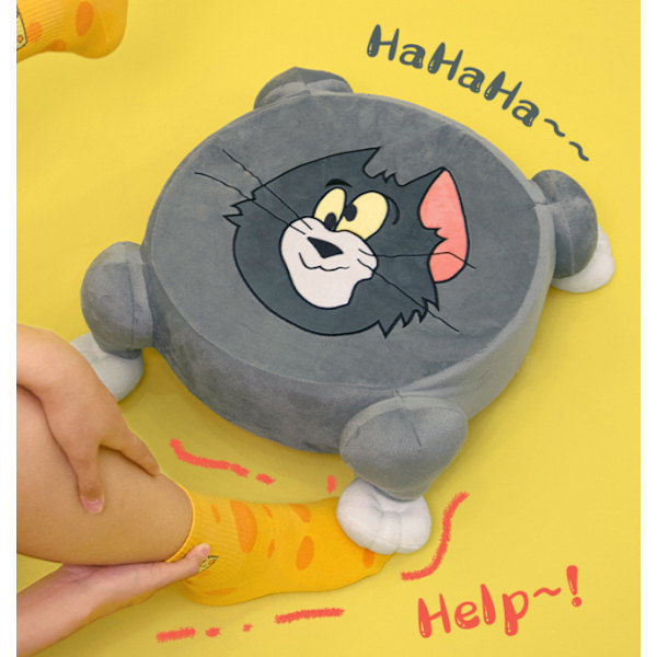 Tom og Jerry Memory Foam Sittepute 16 Tommer