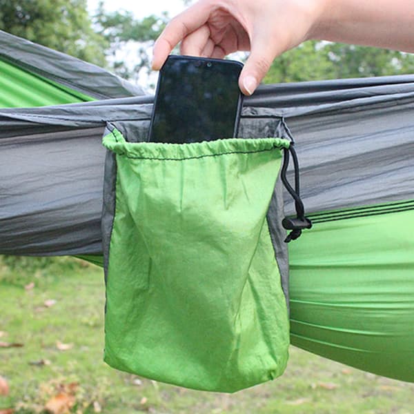 Camping Hammock, Superlett Bærbar Fallskjermhengekøye red