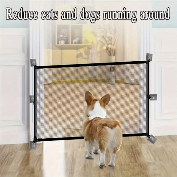 Hundgrind för Trappor Husdjursgrindar för Huset 180*72cm