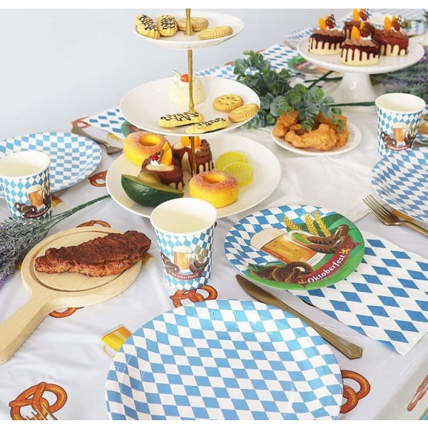 Oktoberfest Tyskland Borddekking Sett Festdekorasjon 10-piece set