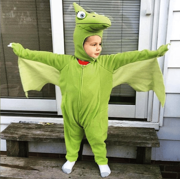 Liten dinosaurie kostym för barn 110