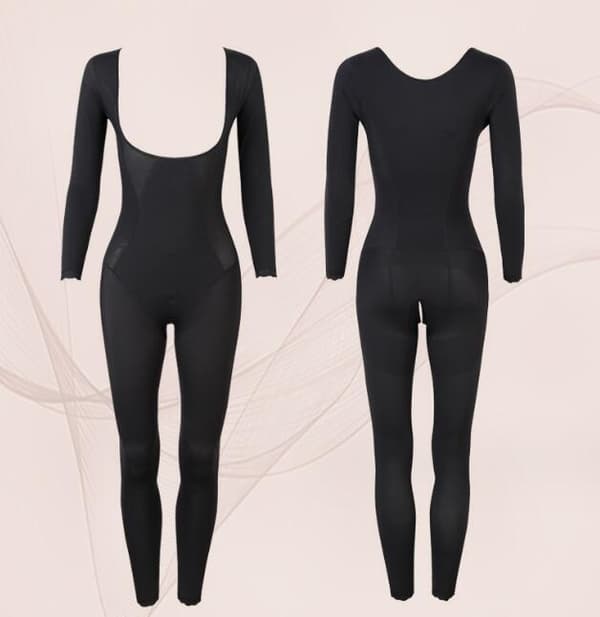 Kroppsshaping & Hofteløftende Postpartum Formende Korsett Black 3XL