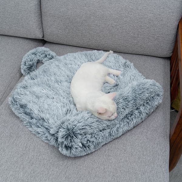 Kattsovsäck ,Kattsängmatta Tvättbar kattungesäng white 65*65CM