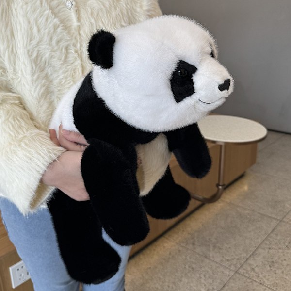 Panda Plyschdjur Mjuk Leksak Söta Mjuka Kroppsdocka 42*35*18cm