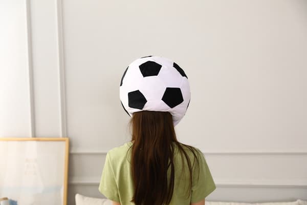 Fodbold Plys Varm Hue, Voksen Rollespils Performance Huer