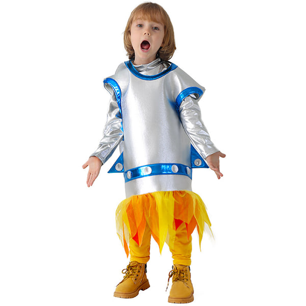 Halloween-kostume til børn: Rumraket XL