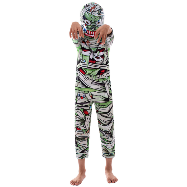 Mumie Kostume til Børn Drenge Egypten Cosplay Dragt S