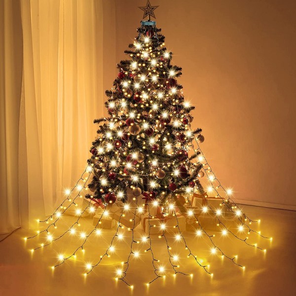 280st LED Indoor Outdoor Christmas Tree Lights String 2M